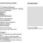 Eine Datenbank über die Nutzung von Social Media in Kultureinrichtungen