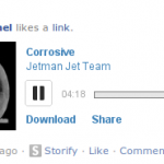 Effektiv: Der Bandcamp Player im Facebook Stream