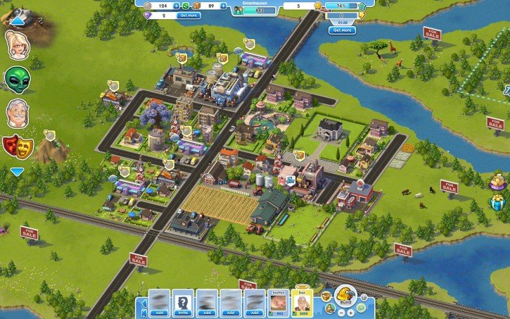 SimCity Social Screenshot