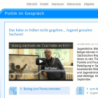 Screenshot: dialog.sachsen.de