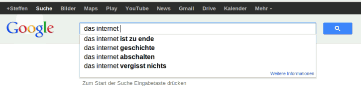 Das Internet vergisst nichts