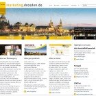 Dresden Marketing Webseite