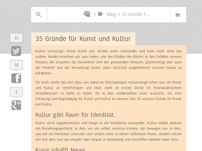 Webseite Blog konzeptfreun.de