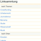 Linksammlung auf kultur2punkt0